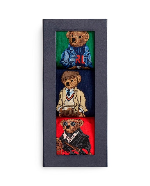 Imagem 0 de Pack de 3 Pares de Meias Curtas com Polo Bear