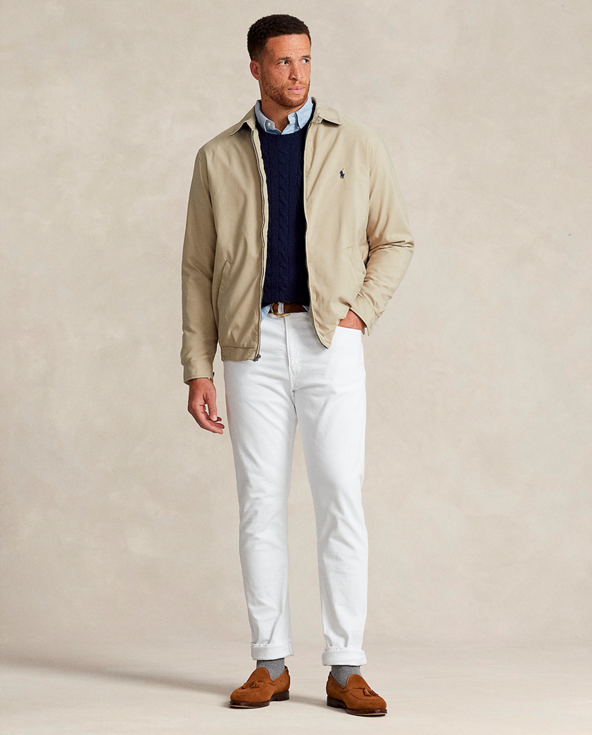 Imagen 10 de Chaqueta de hombre con doble fuelle - Polo Ralph Lauren - Beige Beige