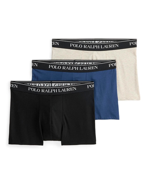 Imagen 0 de Pack de tres bóxers de hombre de algodón en varios colores