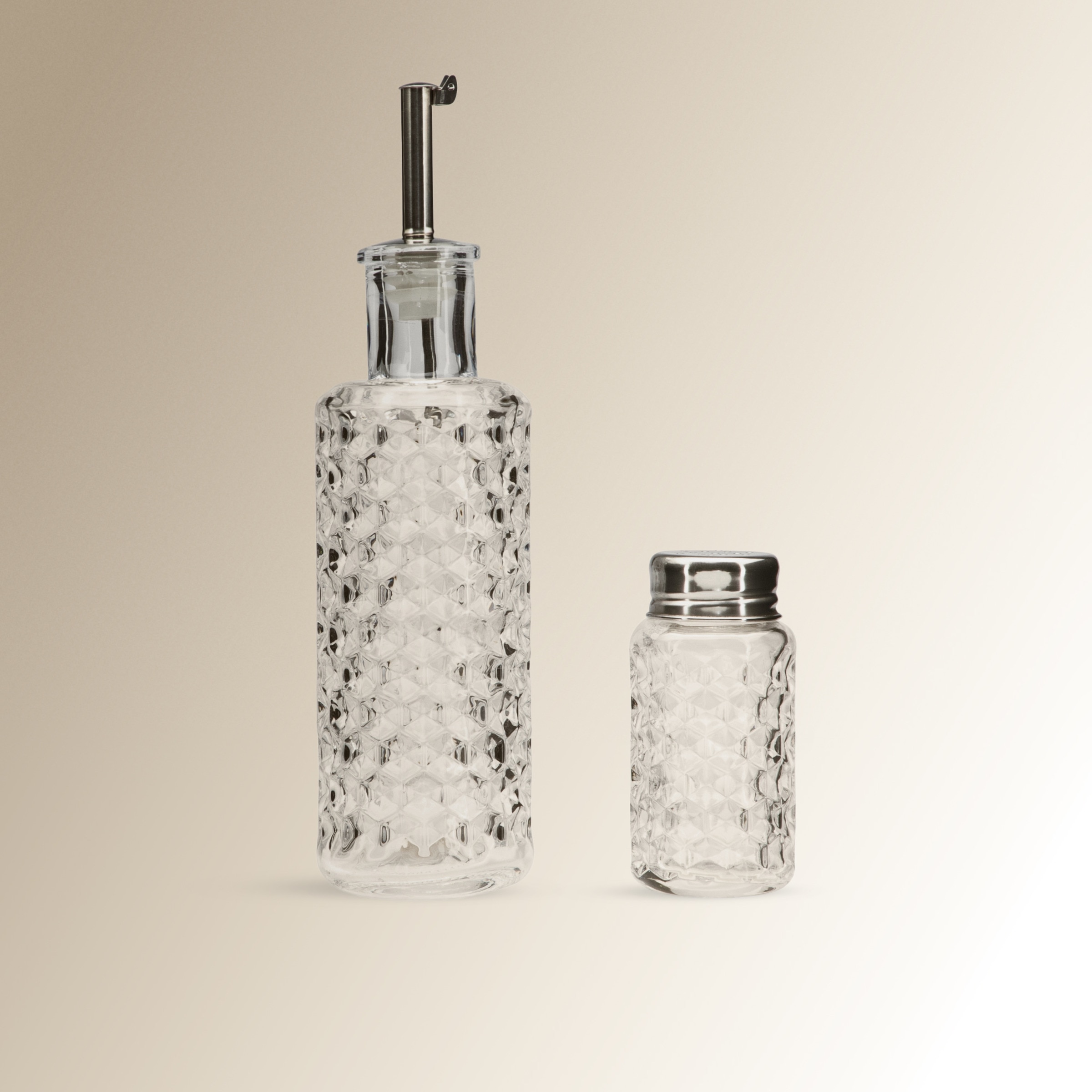 Galheteiro de Vidro Transparente-2