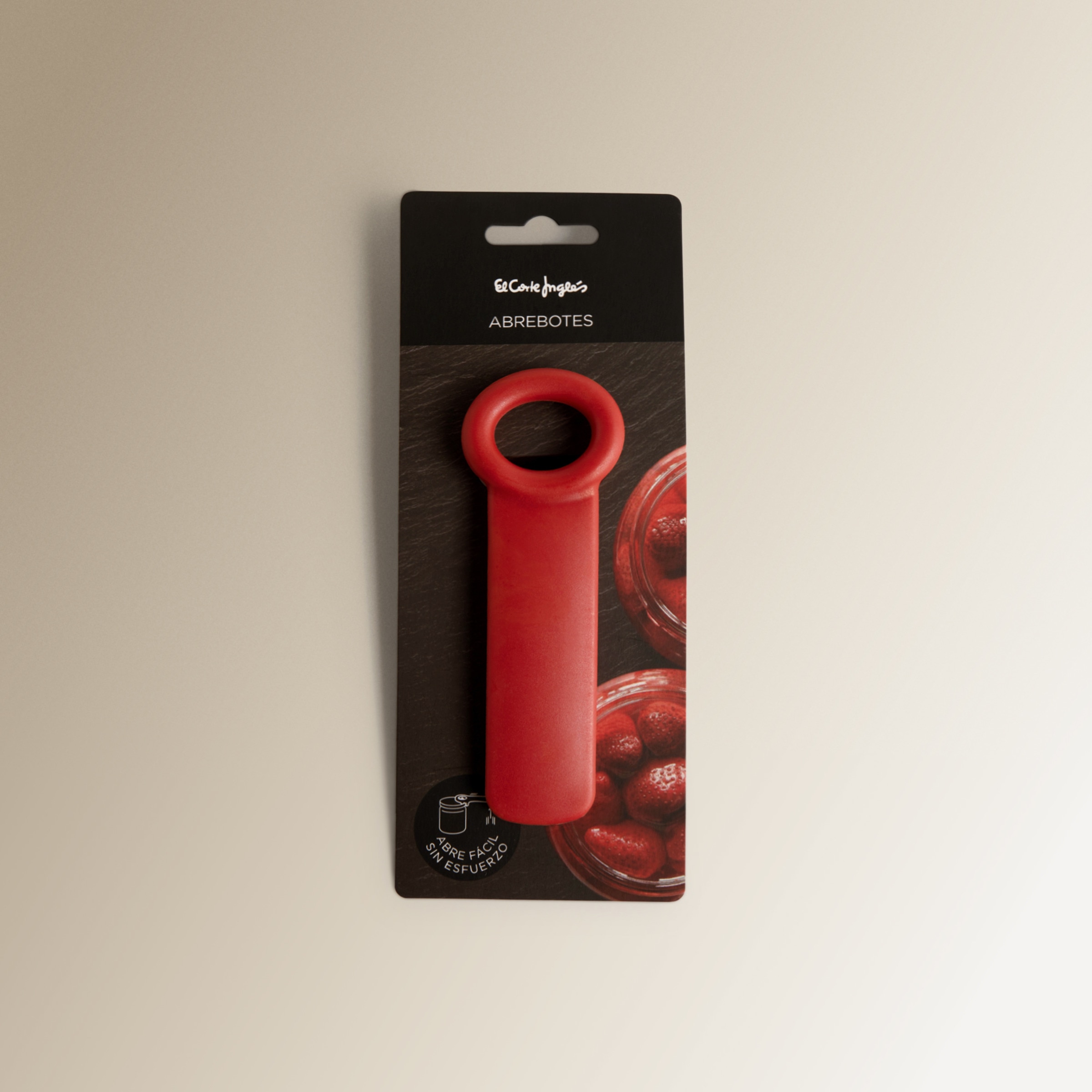 Abridor de tarros El Corte Inglés Rojo-5