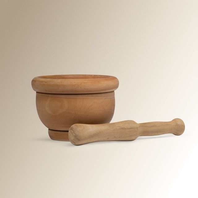 Imagen 0 de Mortero de madera con mano Nuestro Mejor Precio - El Corte Inglés