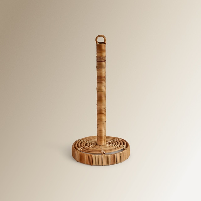 Imagen 0 de Portarrollos de cocina de ratán El Corte Inglés