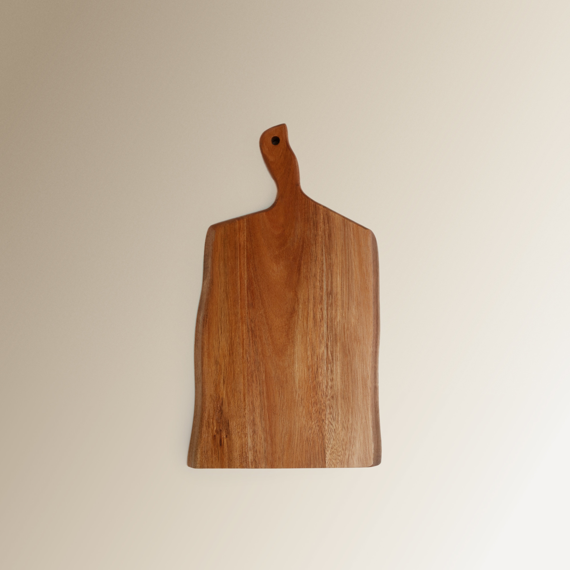 Tábua de Cortar com Pega Acácia Natural-1