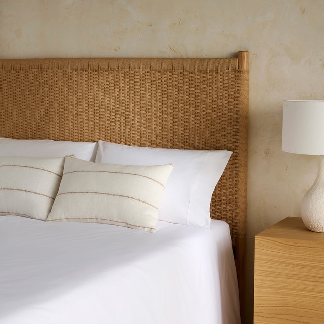 Imagen 0 de Cabecero doble de madera de roble Lumpur