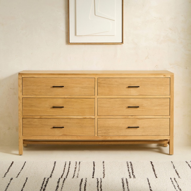 Imagem 0 de Cómoda com 6 Gavetas Oslo