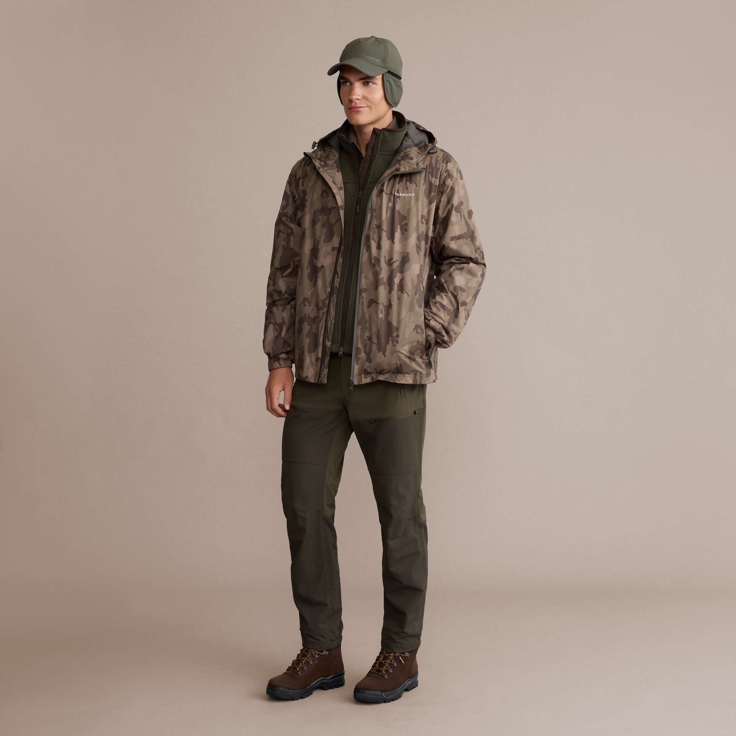 Impermeável de Homem Multicolor-3