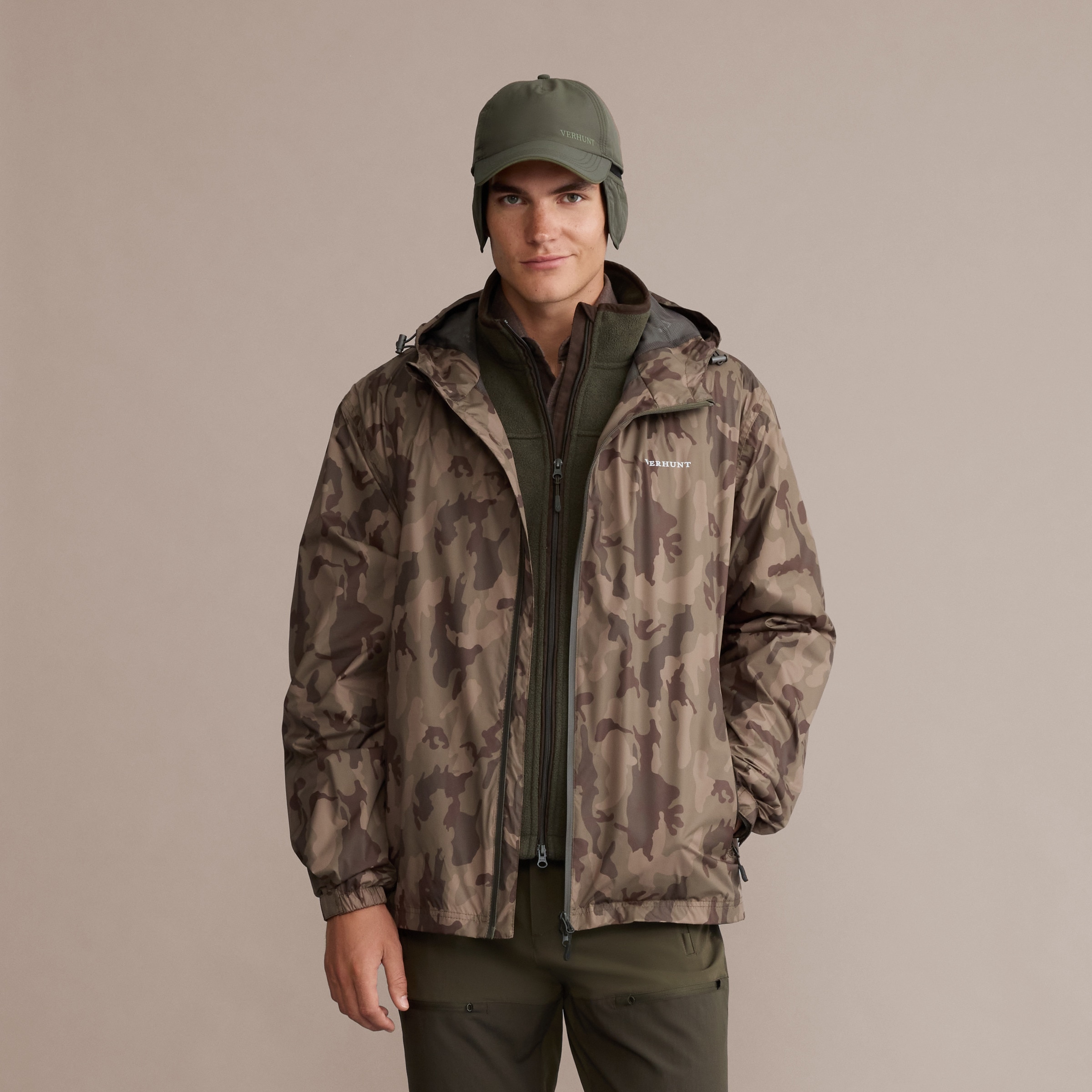 Impermeável de Homem Multicolor-2