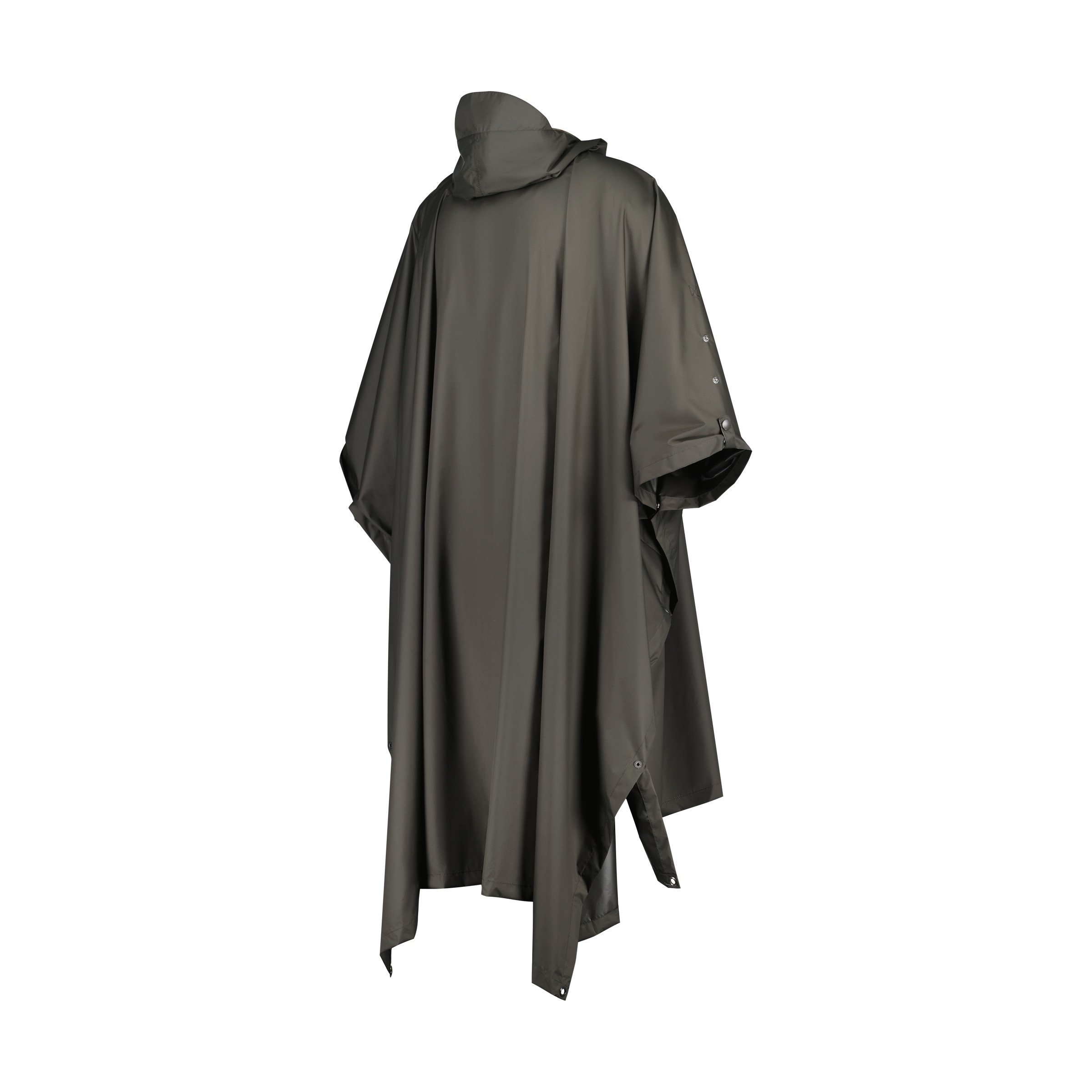 Poncho de Homem Verde-escuro-5