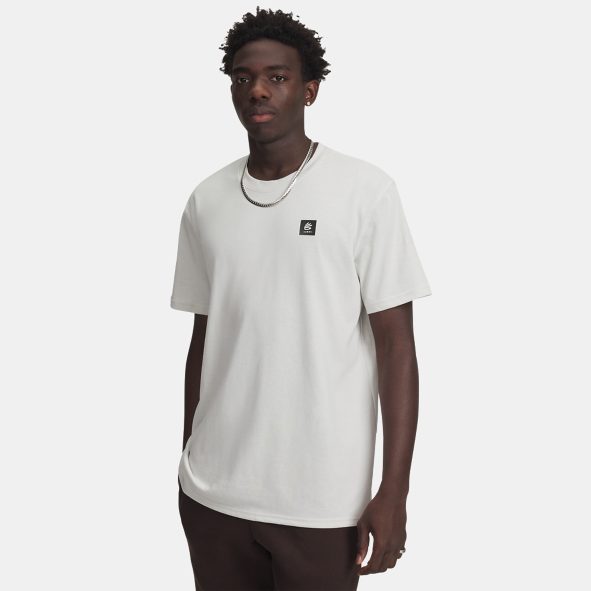 Imagem 0 de T-shirt de Homem Curry Verbiage Tee 2