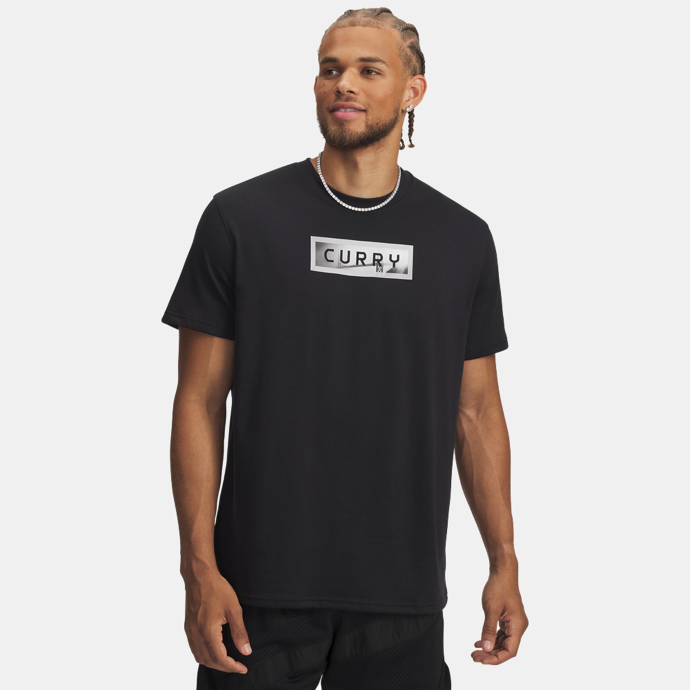 T-shirt de Homem Curry Trend Tee 1 Preto-1