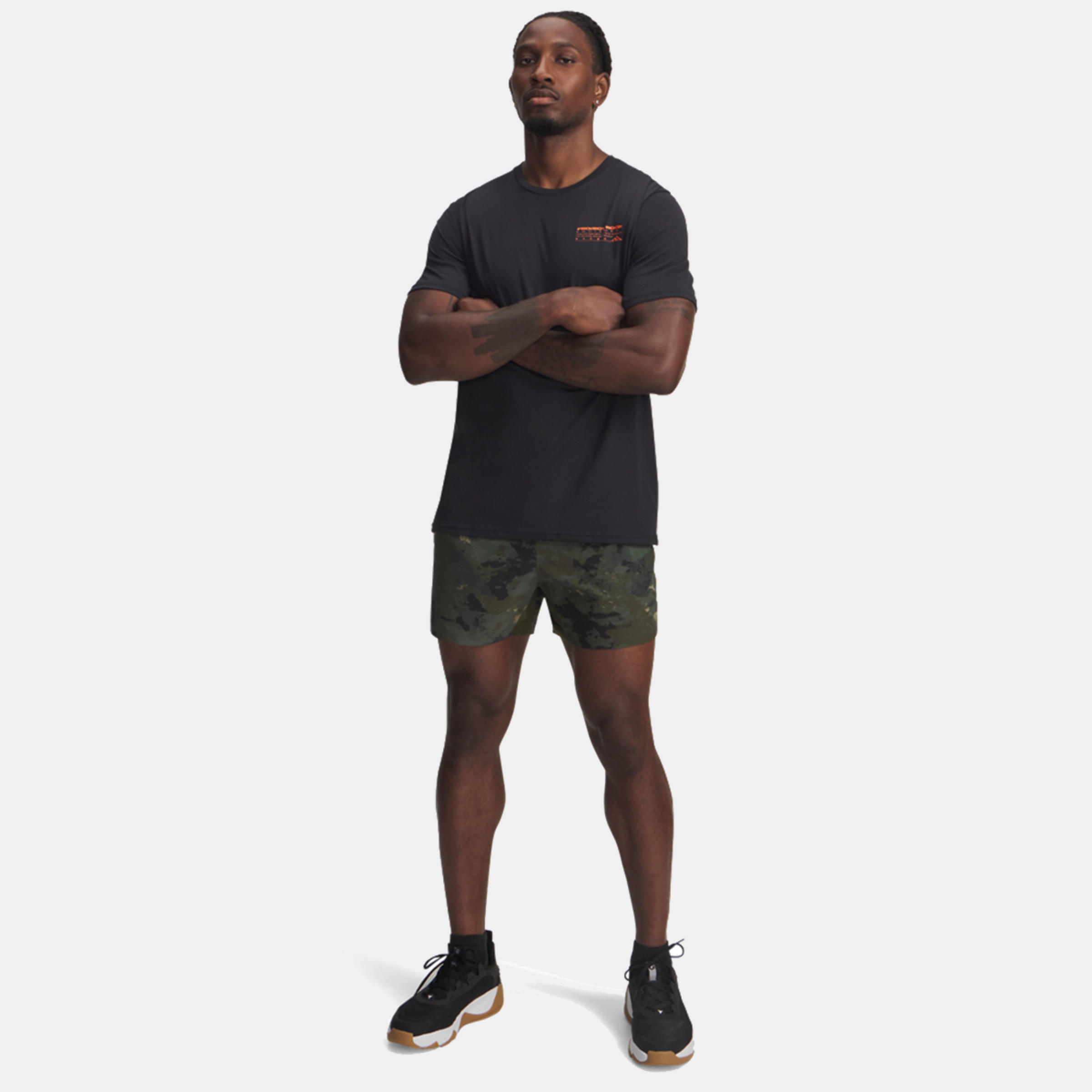 T-shirt de Homem Pjt Rck Q4 SS 1 Preto-3