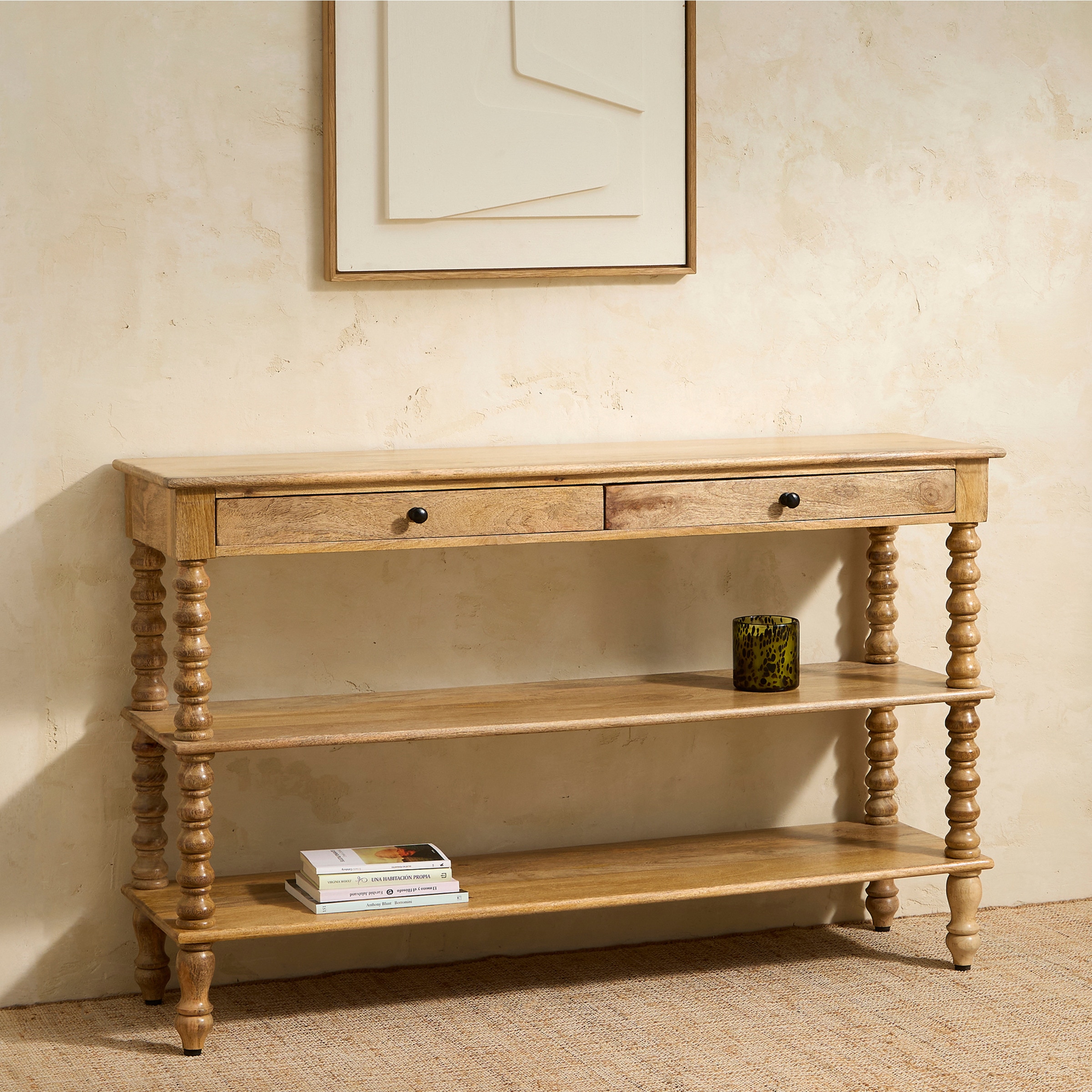 Consola de madera de mango Jaipur Madera-1