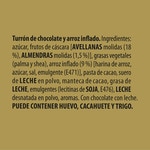 Miniportionen vom klassischen, knusprigen Schokolade-Turrón 10 Stück Karton 130 g