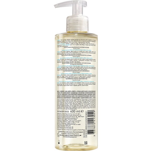 Lipikar aceite de baño sin jabón AP+ hidrata y protege Dosierspender 1 l