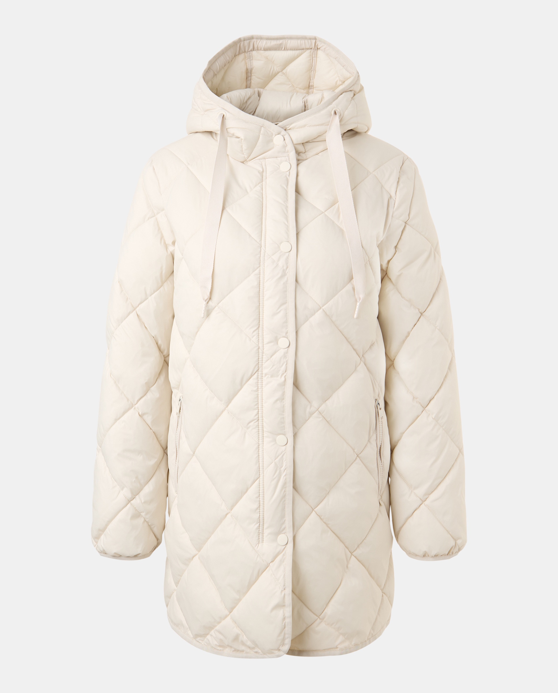 Blusão Acolchoado Liso com Capuz 850 Pedra-5