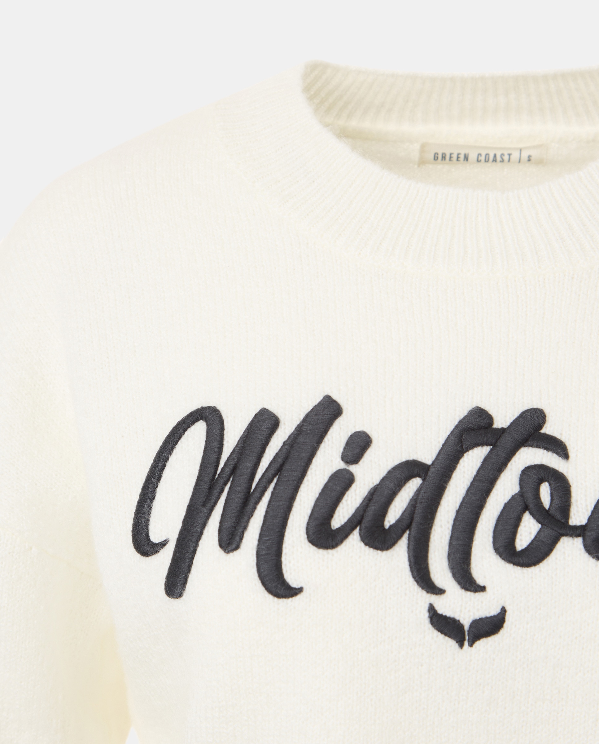 Camisola de Malha Acrílica Lisa 120 Cru-6