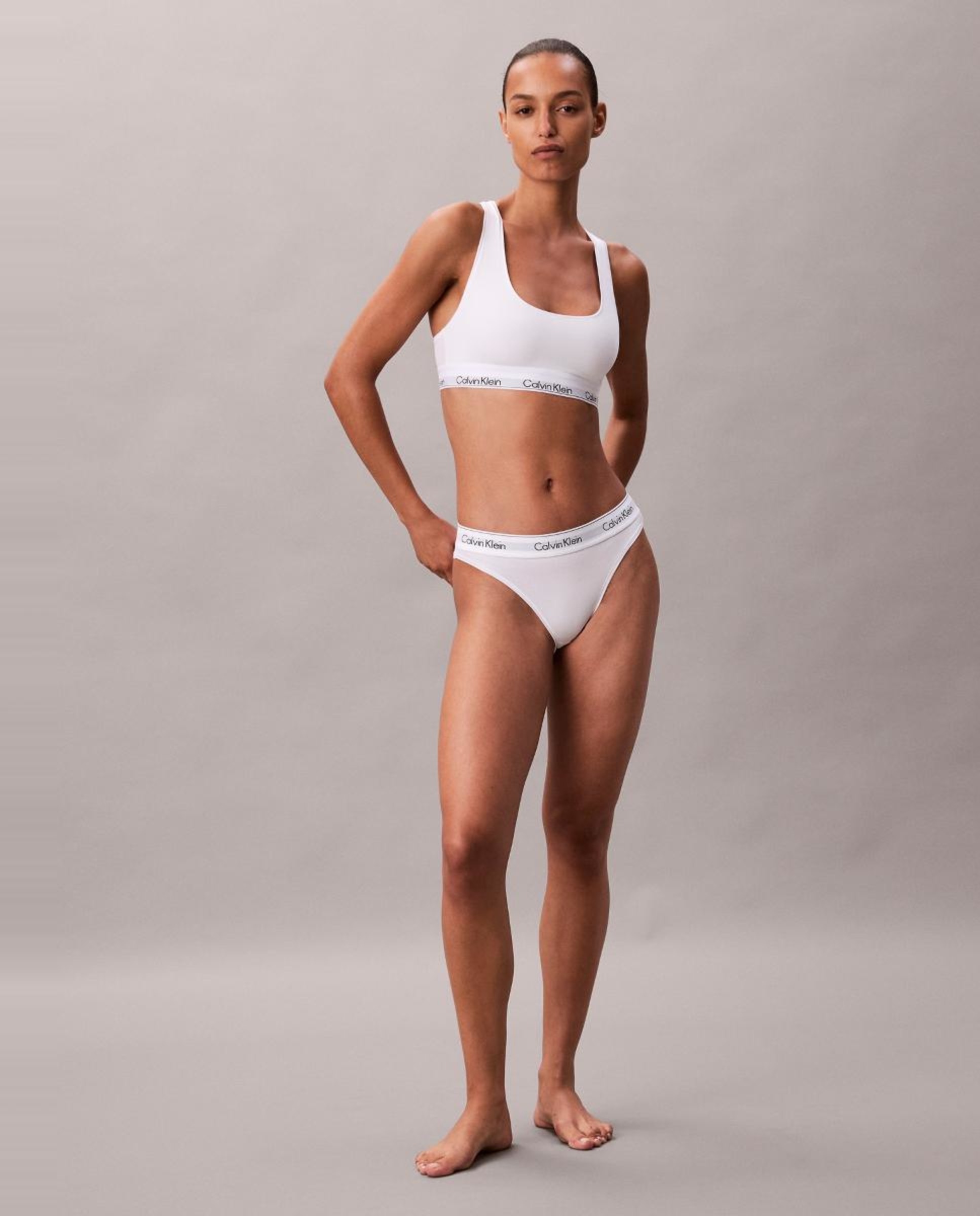 Soutien Bralette Icon Cotton Modal Branco-5