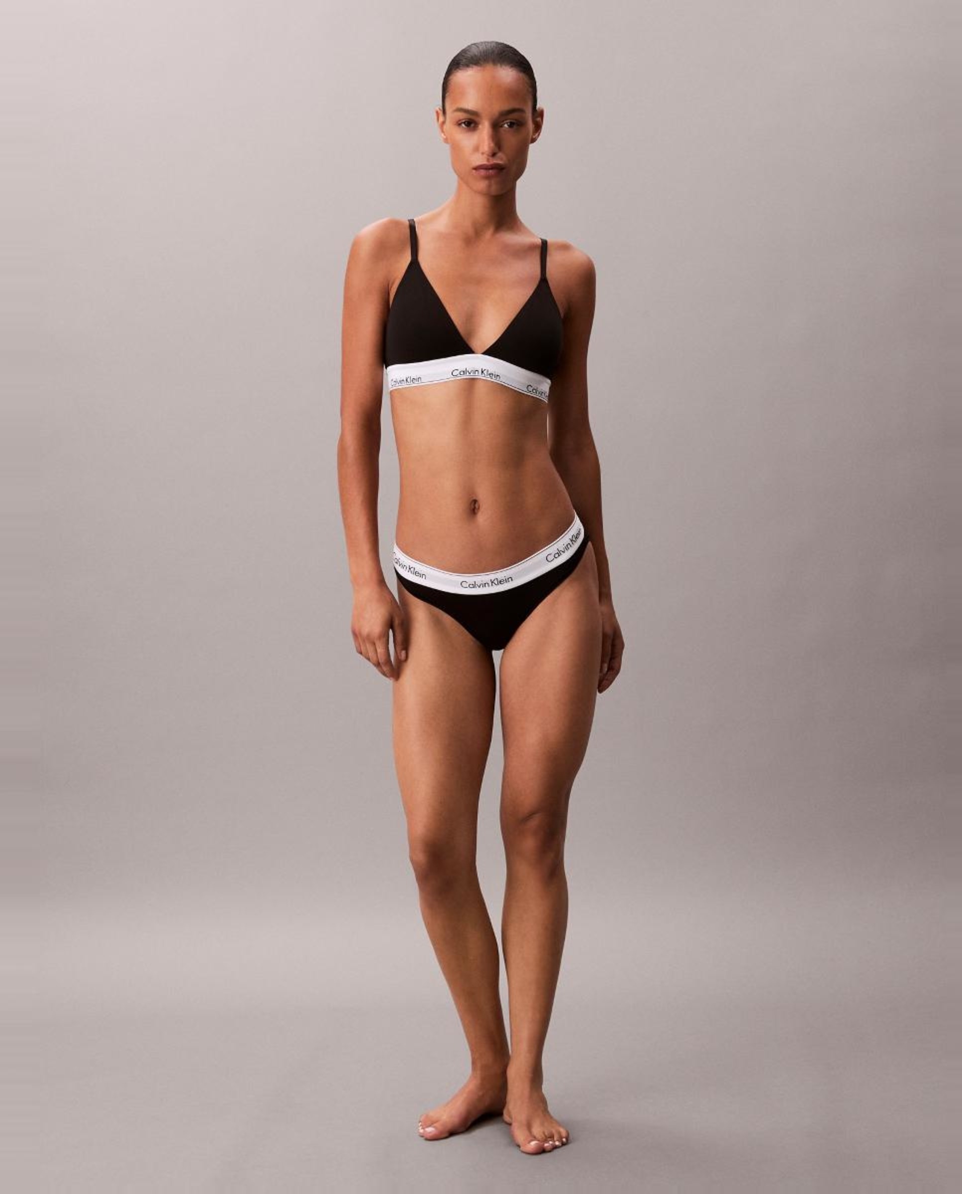 Soutien Triangular Icon Cotton Modal Preto-5