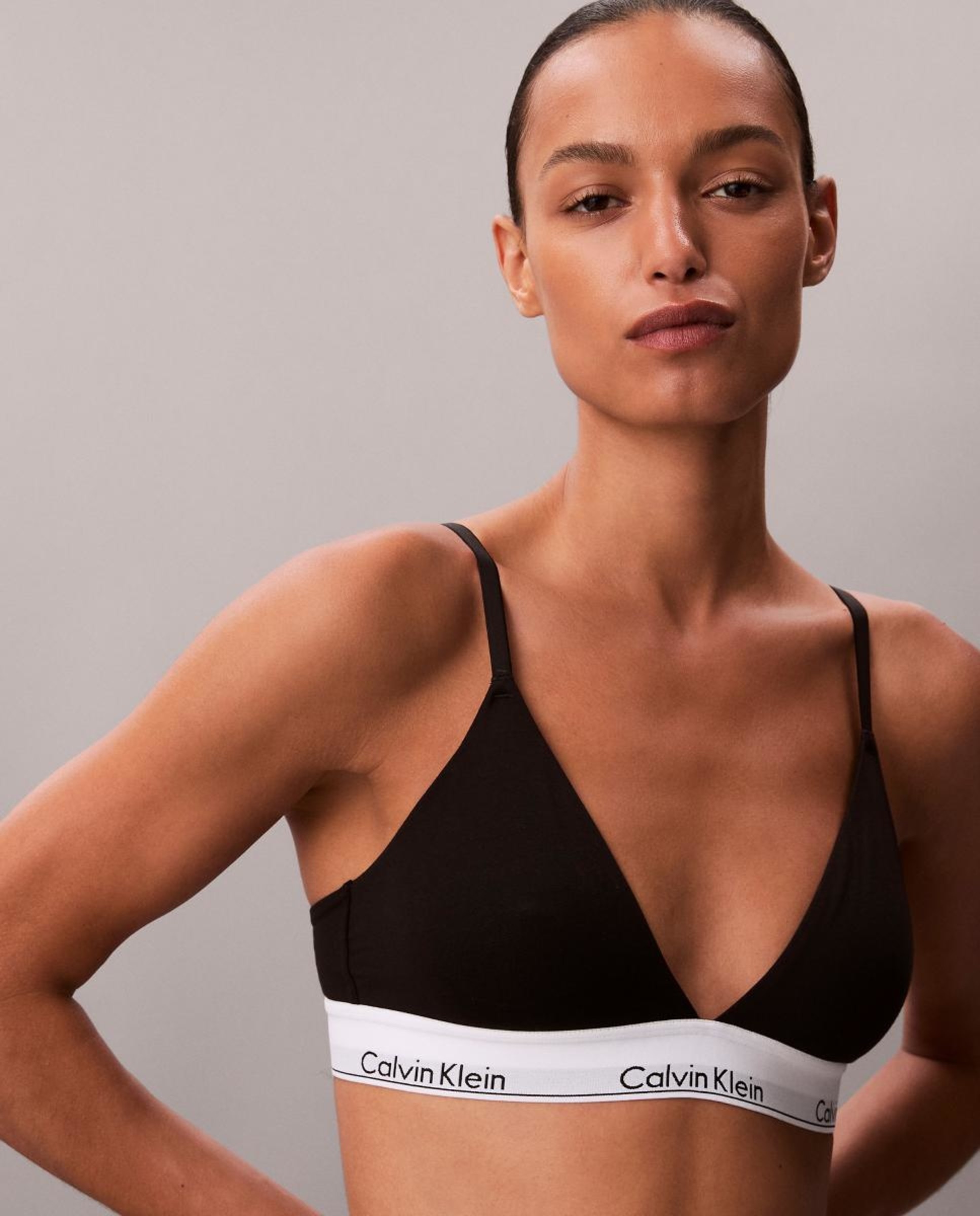 Soutien Triangular Icon Cotton Modal Preto-1