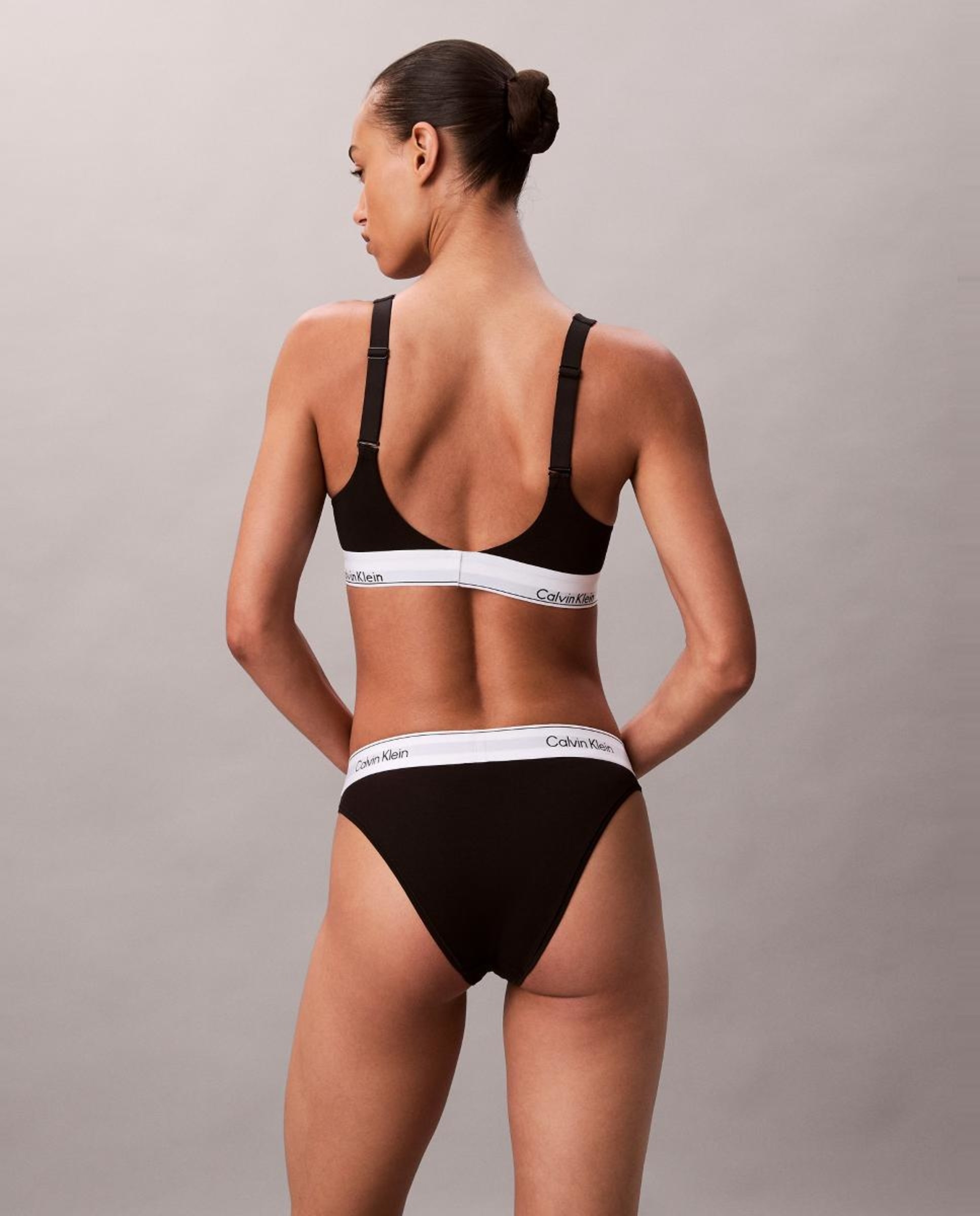 Soutien Bralette Icon Cotton Modal Preto-2