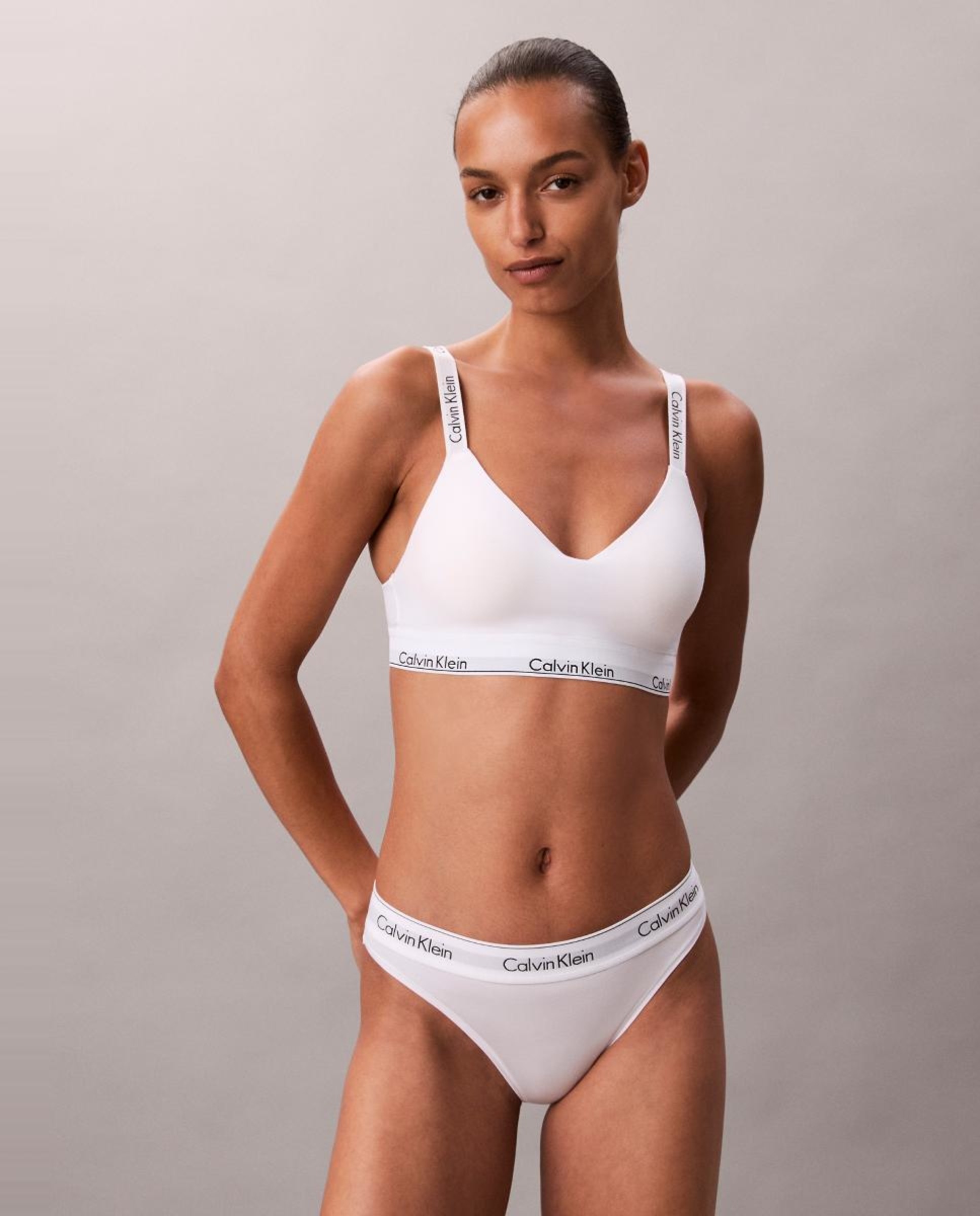 Soutien Bralette Icon Cotton Modal Branco-5