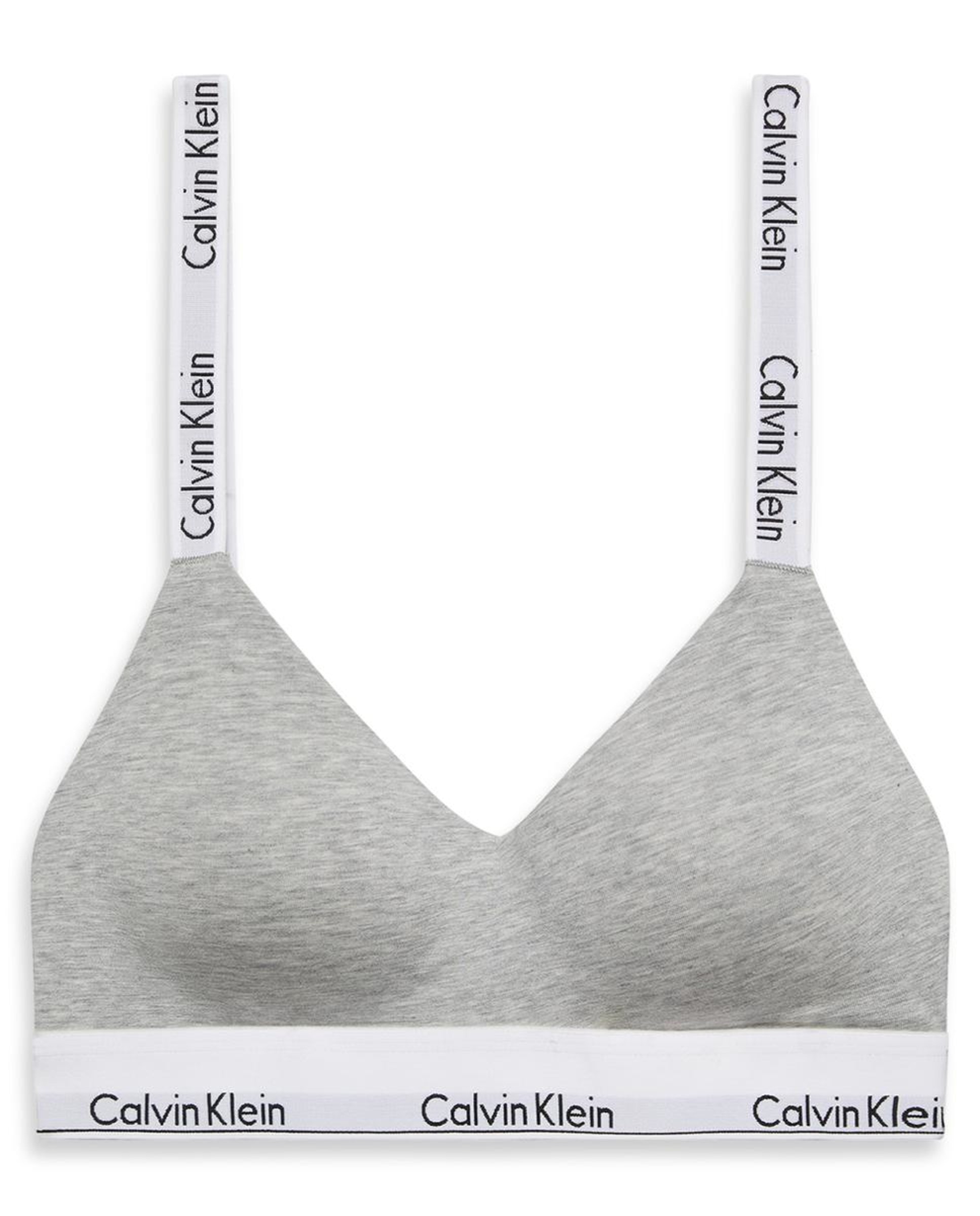 Soutien Bralette Icon Cotton Modal Cinzento-5