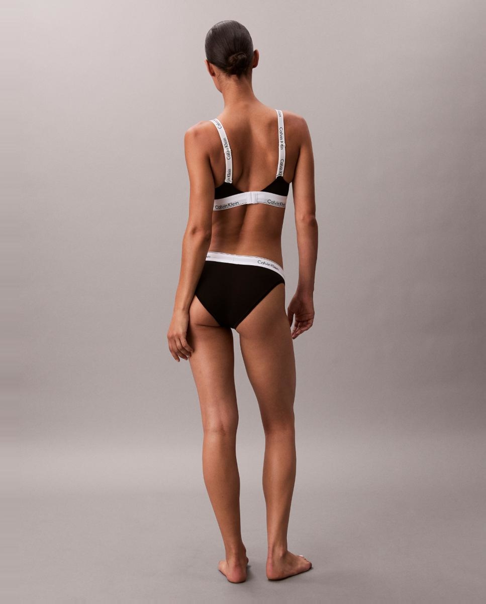 Soutien Bralette Icon Cotton Modal Preto-4