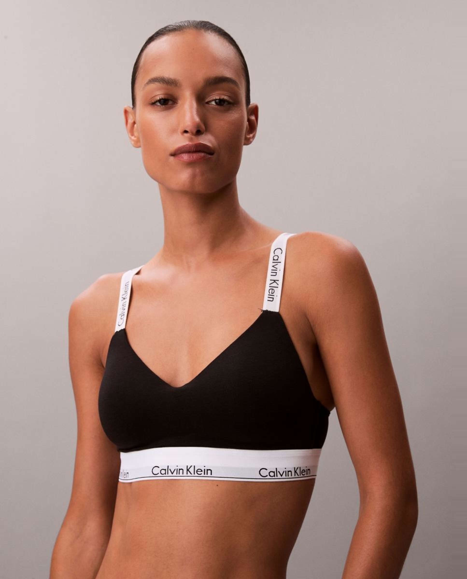 Soutien Bralette Icon Cotton Modal Preto-1