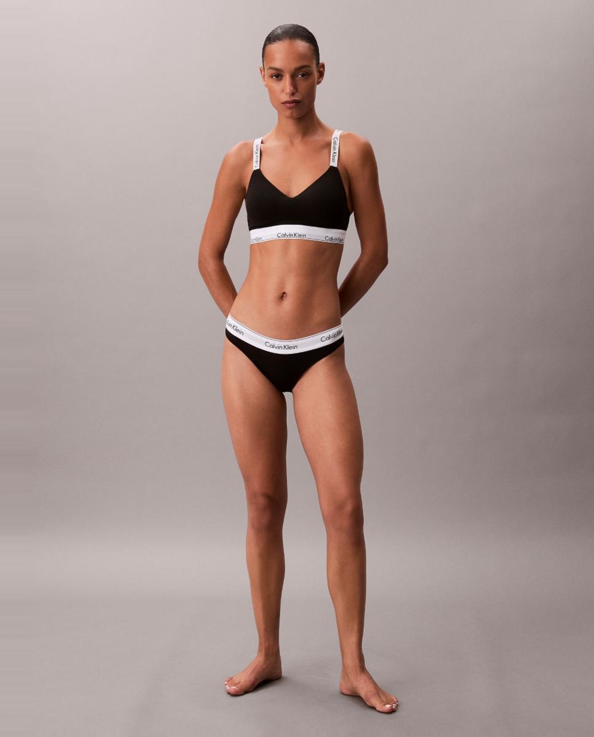 Soutien Bralette Icon Cotton Modal Preto-6