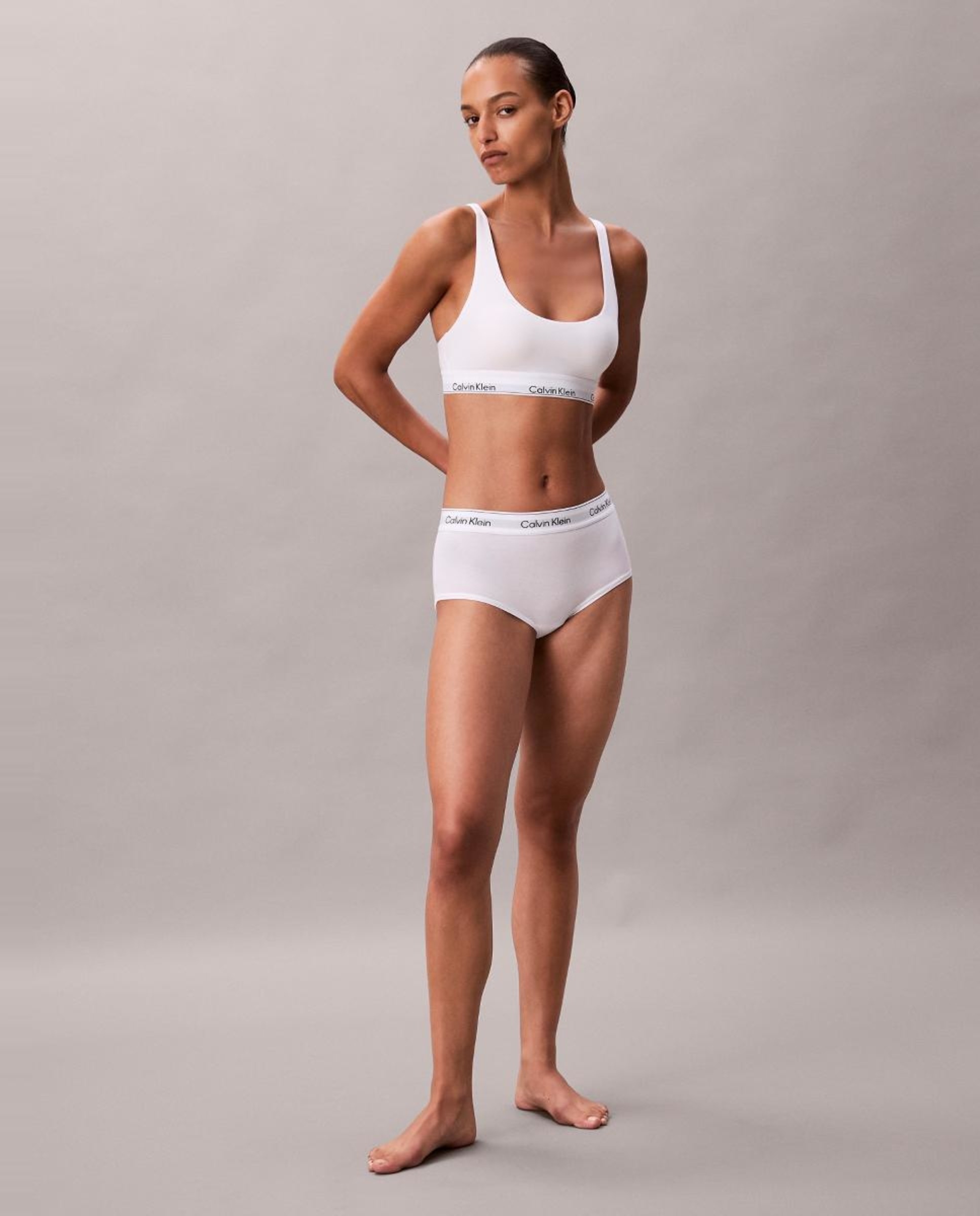 Calções Individuais Icon Cotton Modal Branco-4