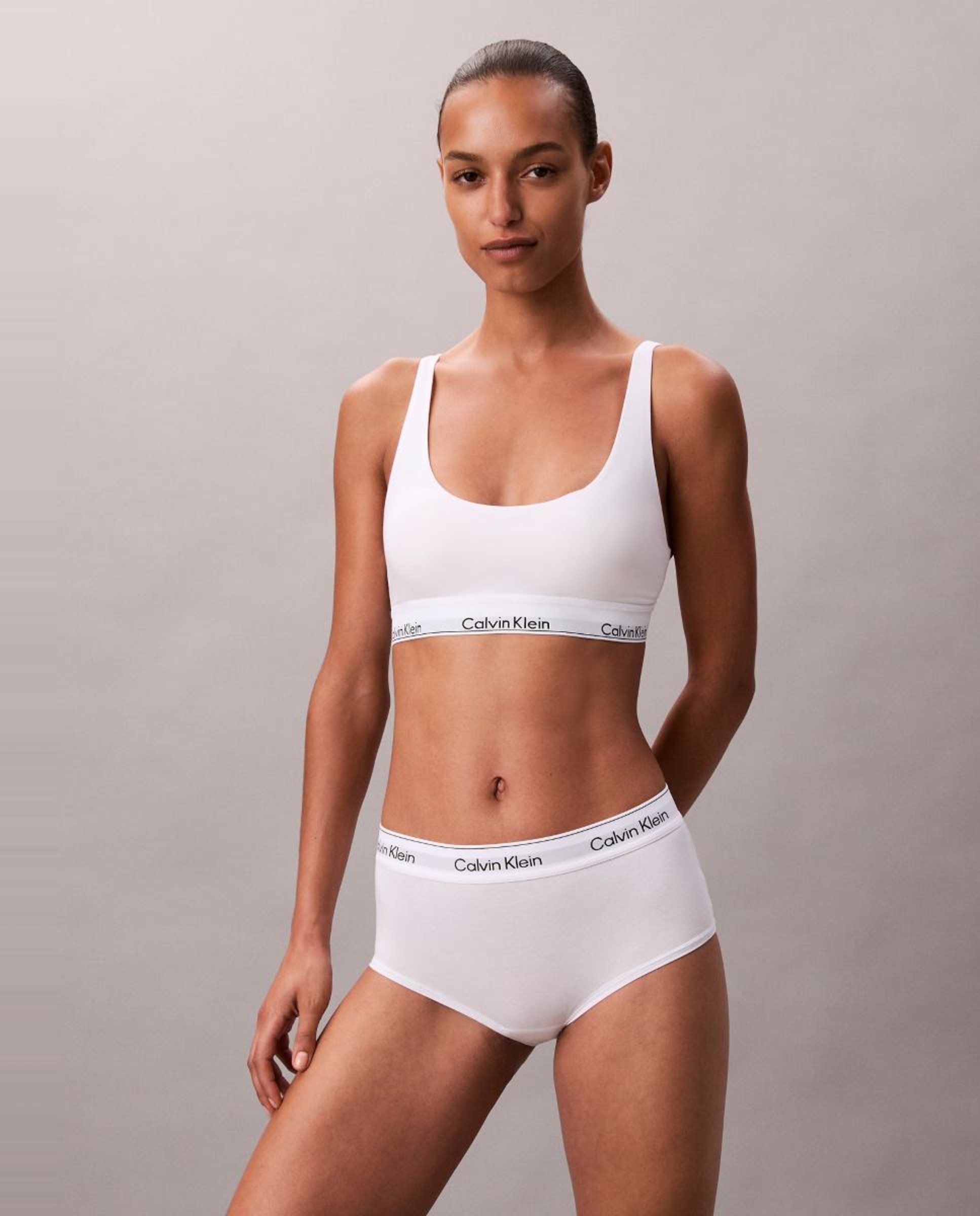 Calções Individuais Icon Cotton Modal Branco-3