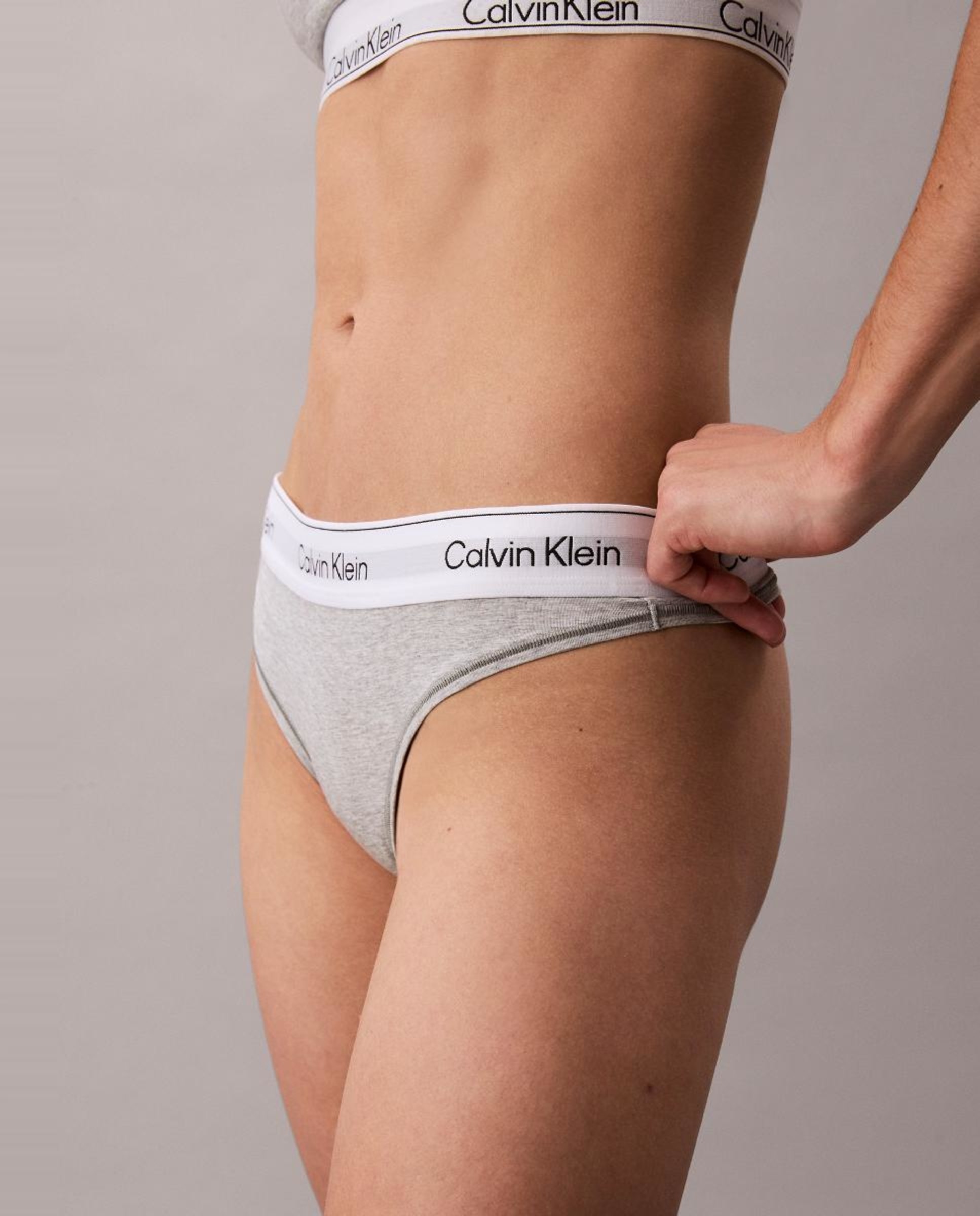 Tanga Individual Icon Cotton Modal Cinzento-4