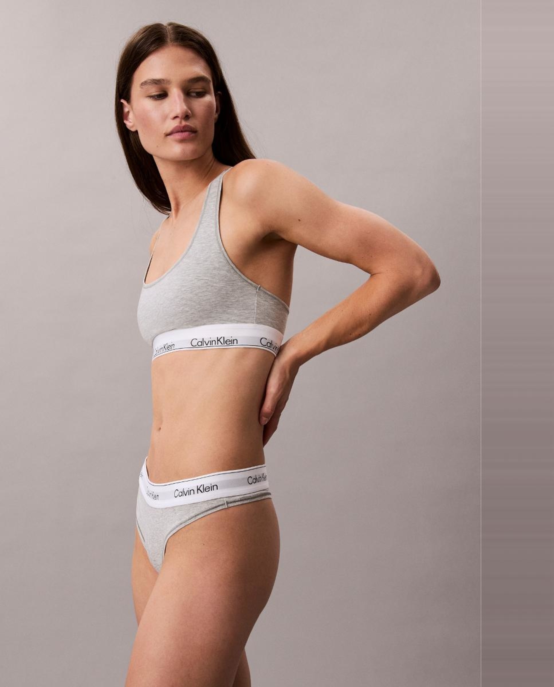 Tanga Individual Icon Cotton Modal Cinzento-3