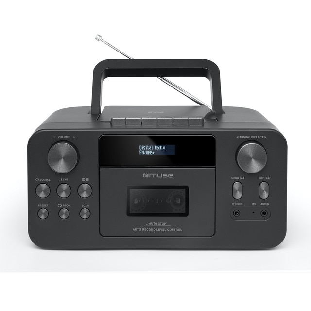 Imagen 0 de Radio Cassette Muse M-182 DB Bluetooth, Radio FM/DAB+