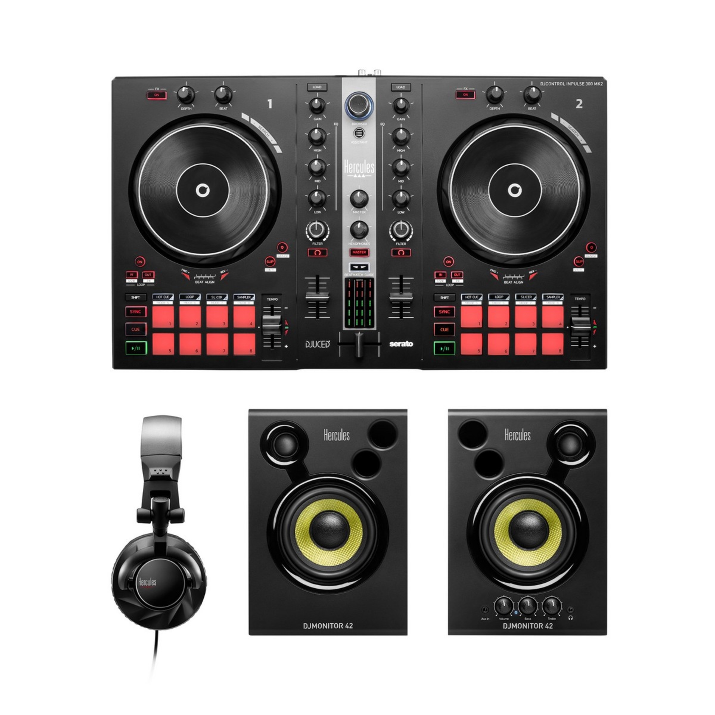 DJ Essentials Hercules Kit Preto-2