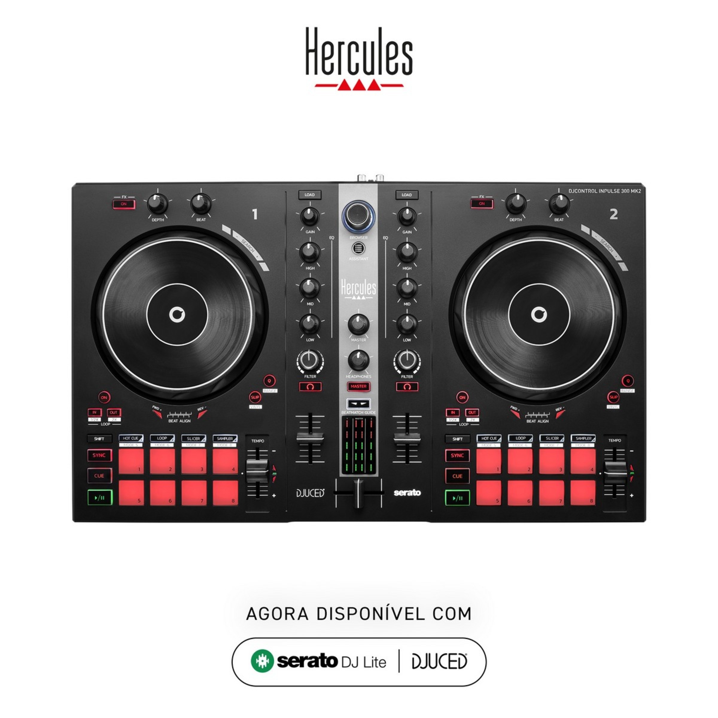 Imagem 0 de DJ Control Hercules Inpulse 300 MK2