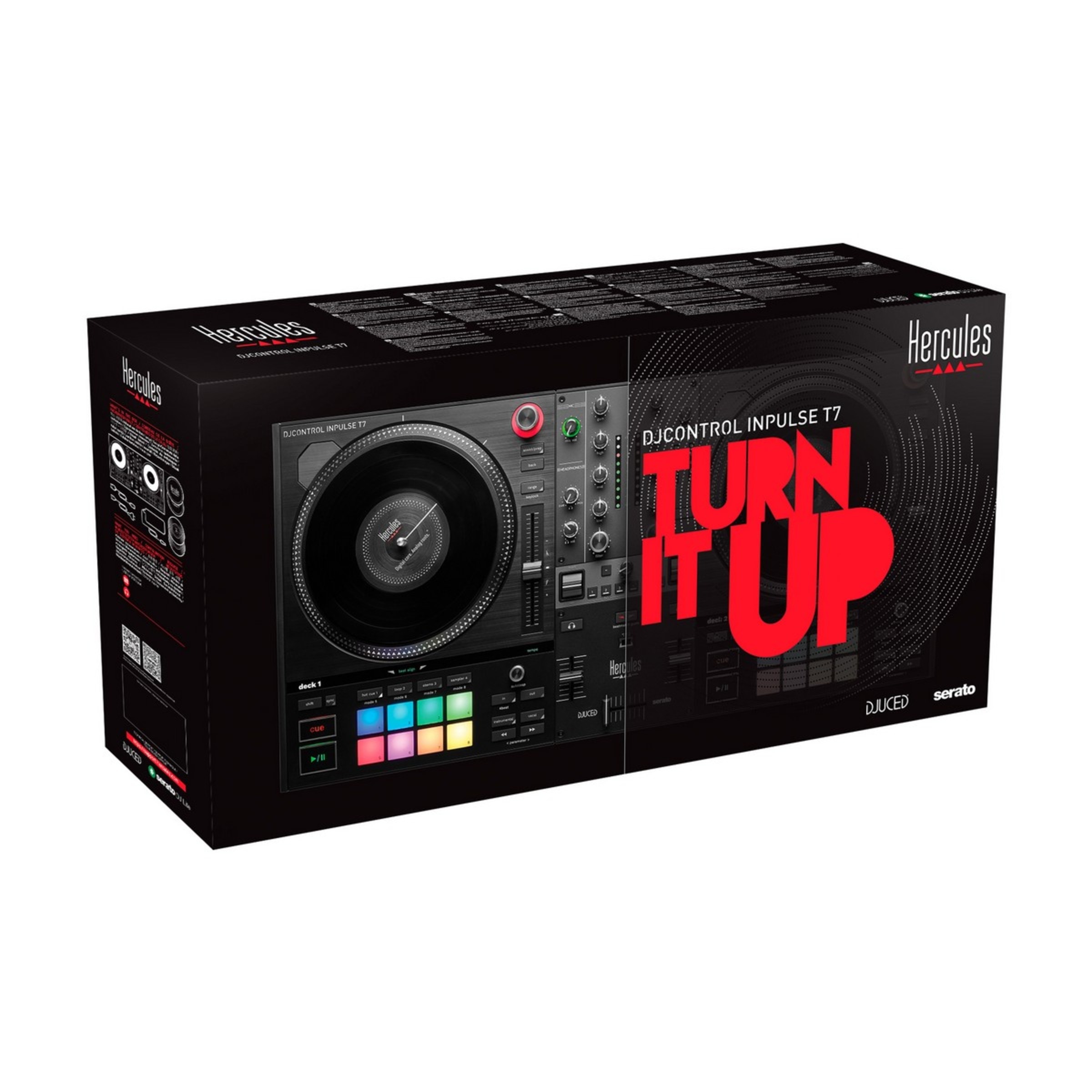 DJ Control Hercules Inpulse T7 Preto-8