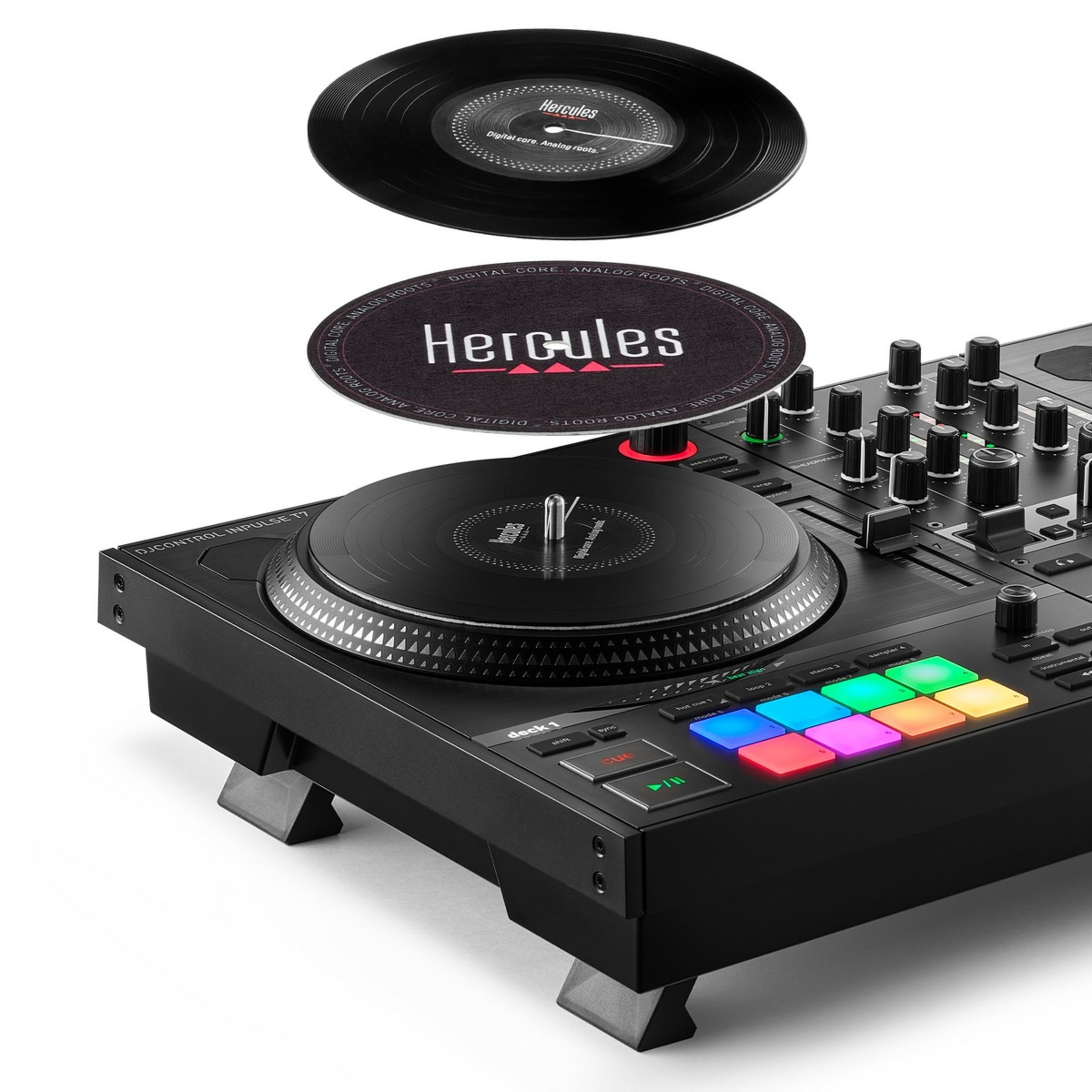 DJ Control Hercules Inpulse T7 Preto-4