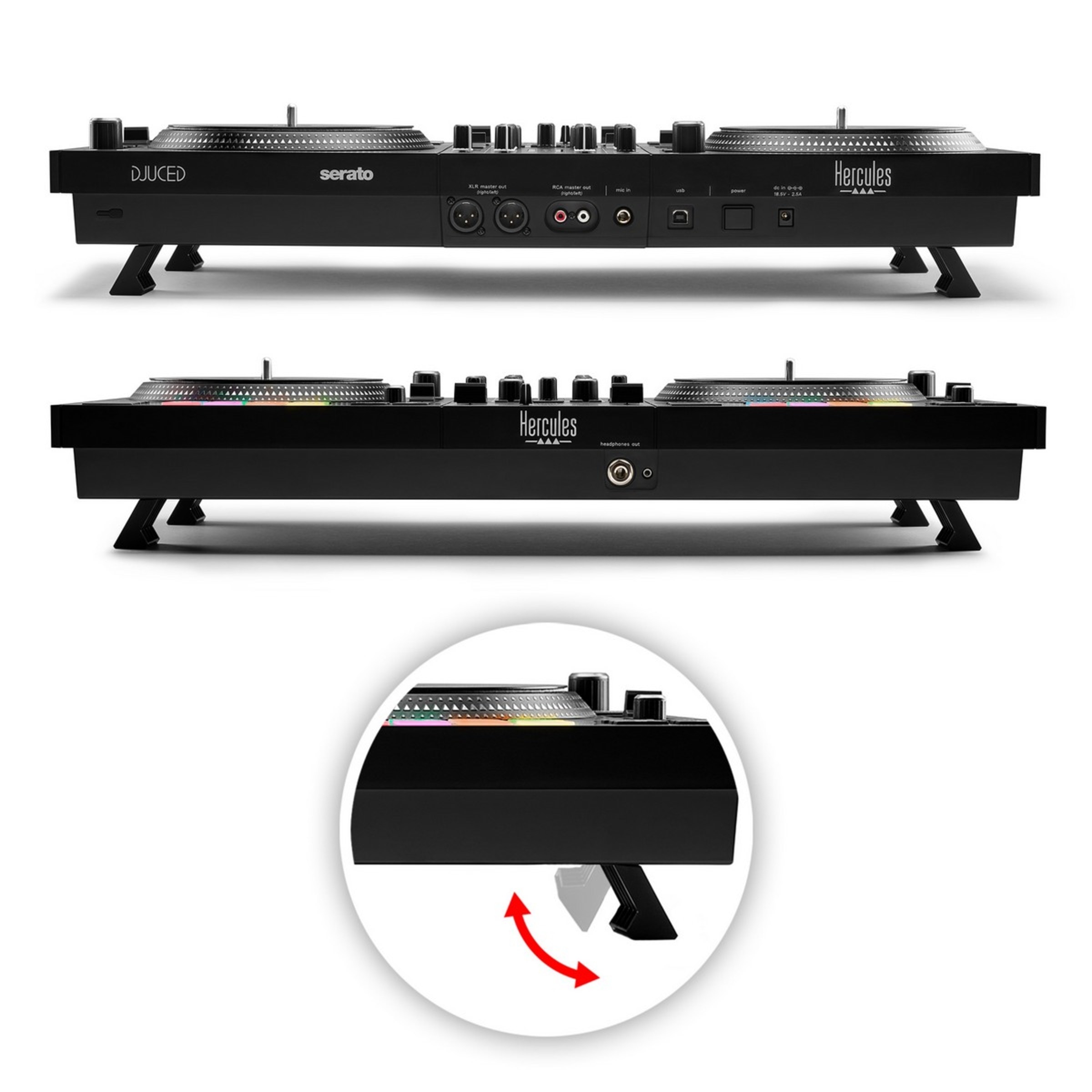 DJ Control Hercules Inpulse T7 Preto-3