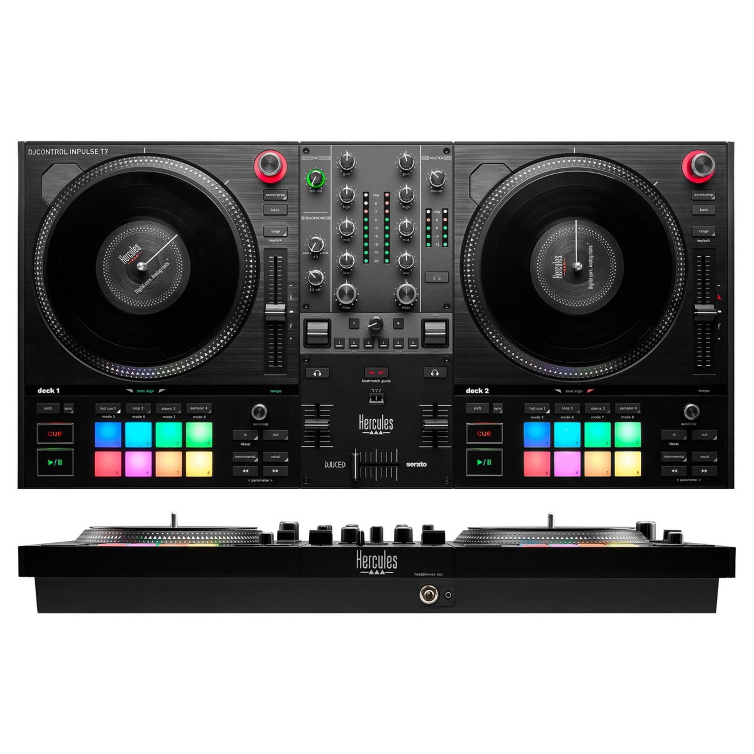 DJ Control Hercules Inpulse T7 Preto-2