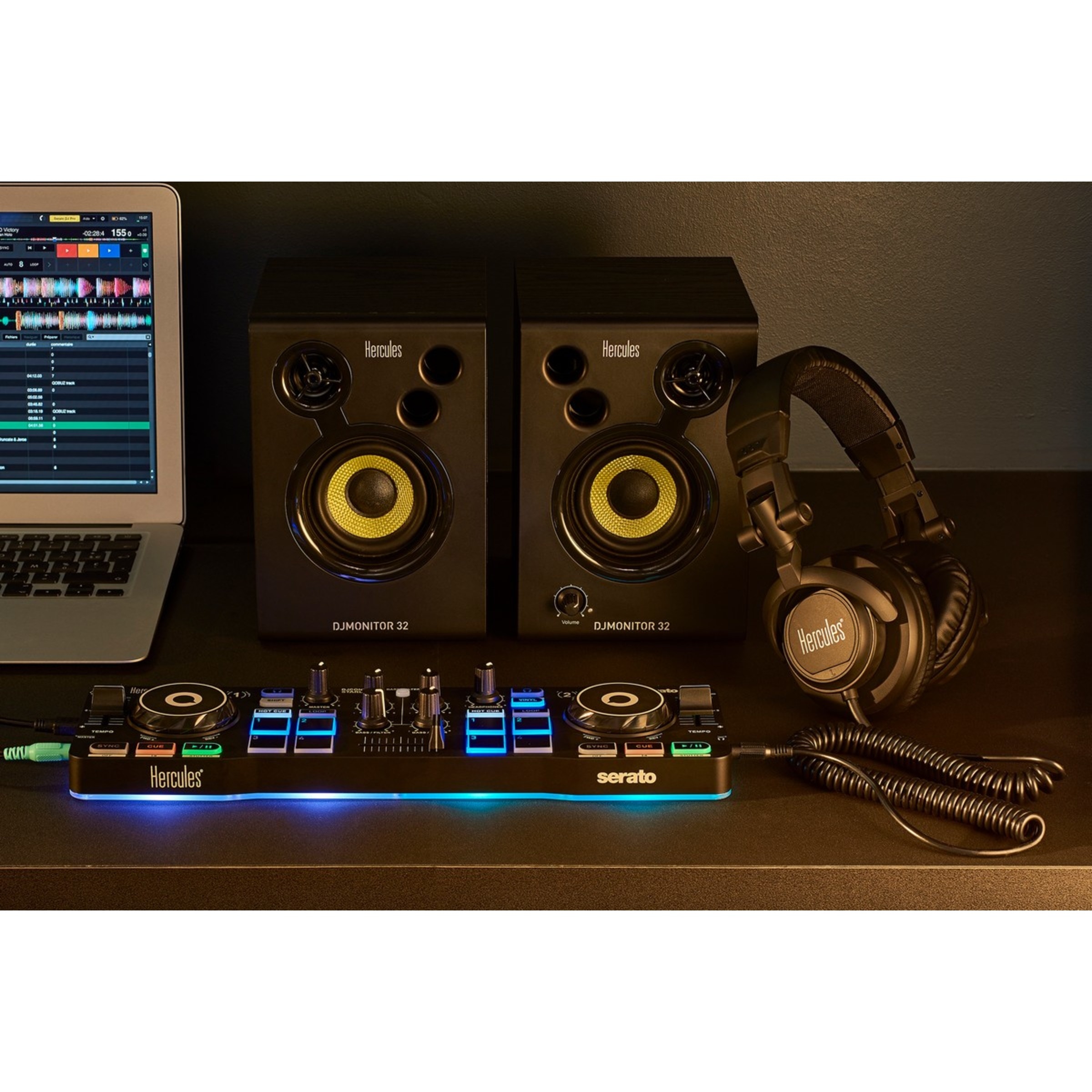 DJ Starter Hercules Kit Preto-10