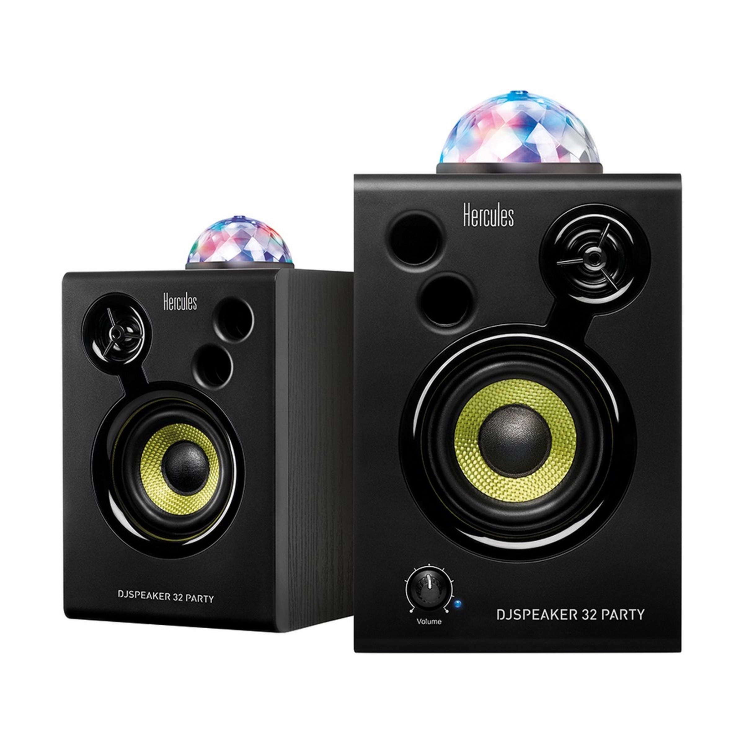 Colunas Hercules DJ Speaker 32 Party Preto-3
