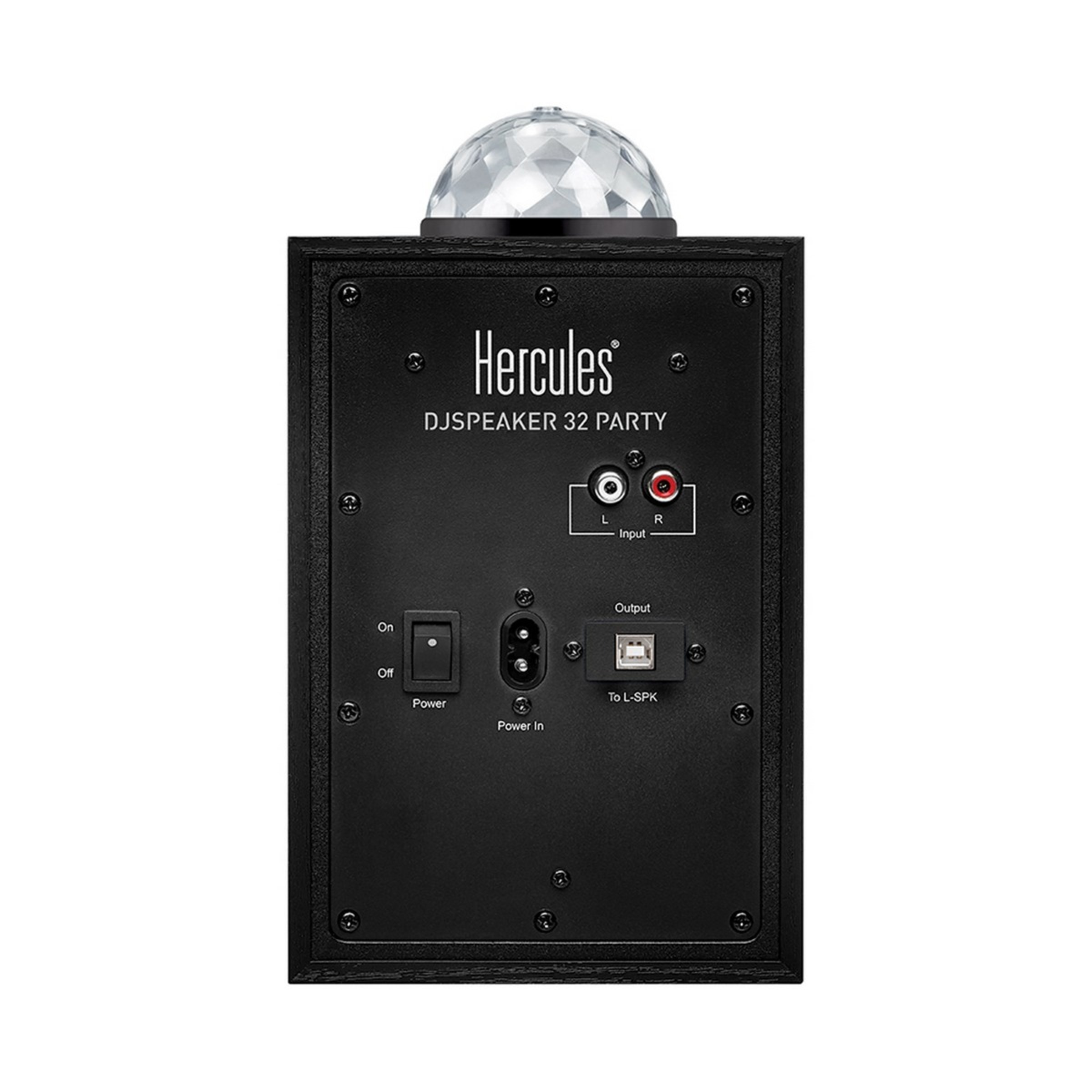Colunas Hercules DJ Speaker 32 Party Preto-2