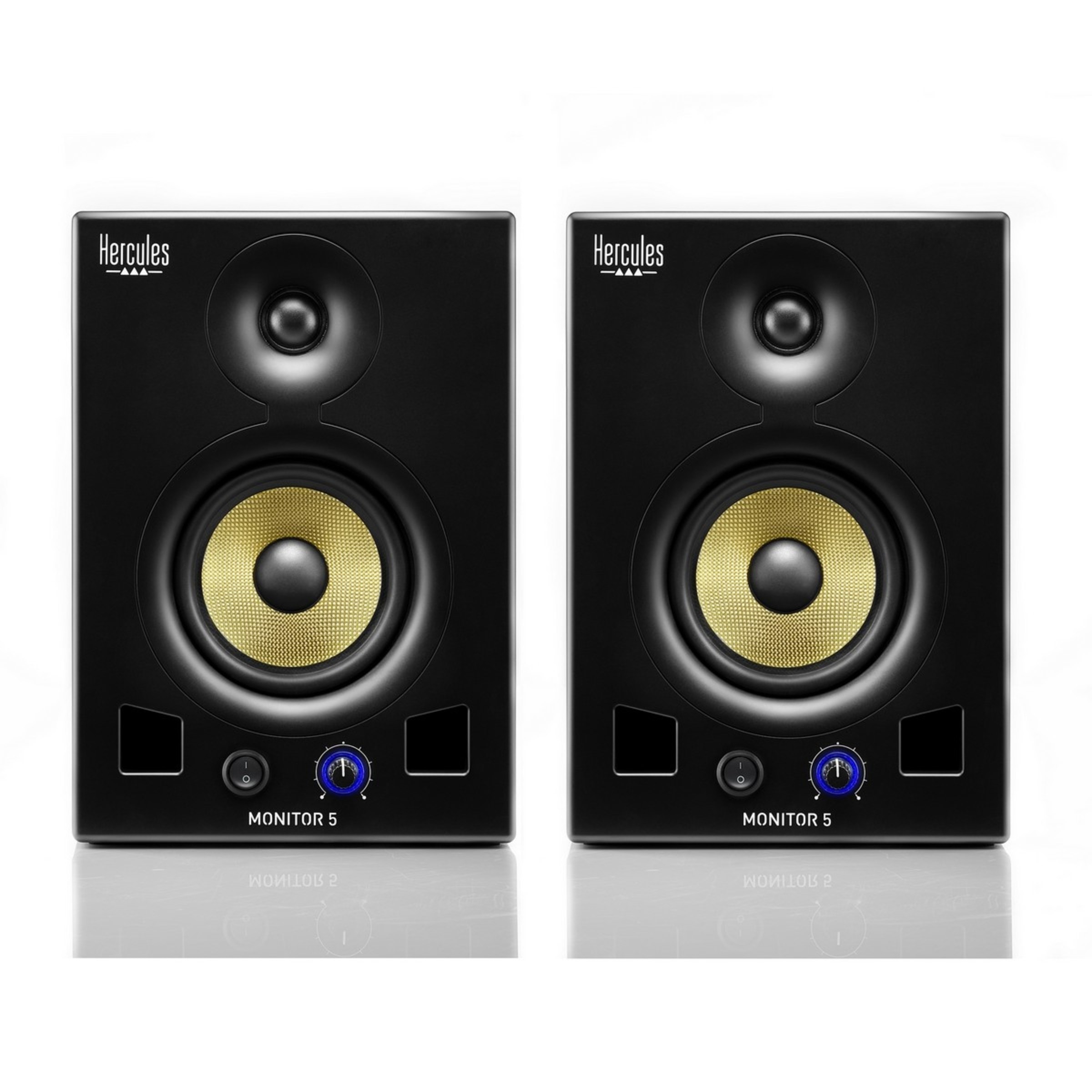 Coluna Hercules Monitor 5 de 80 W Preto-2