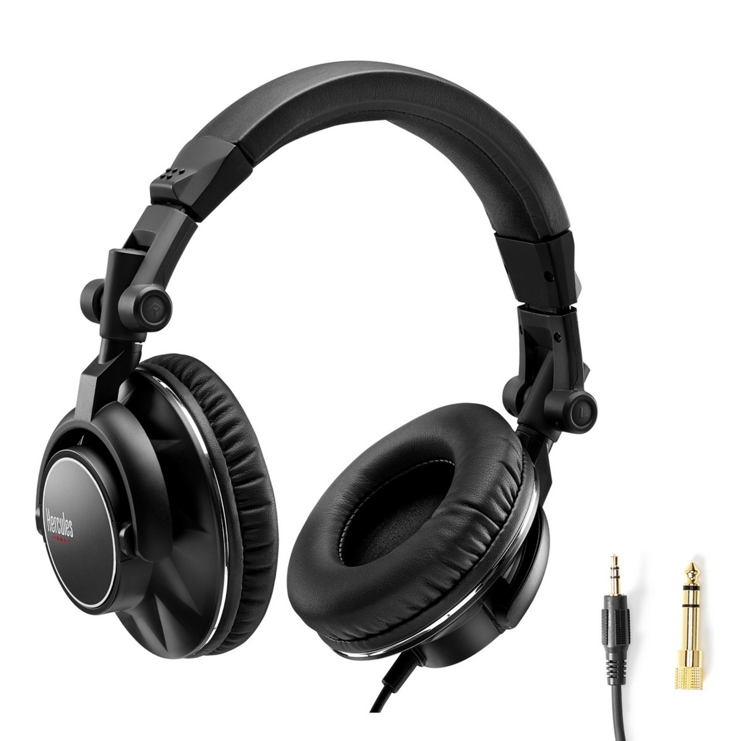 Auscultadores Hercules Headphones DJ 60 Preto-1