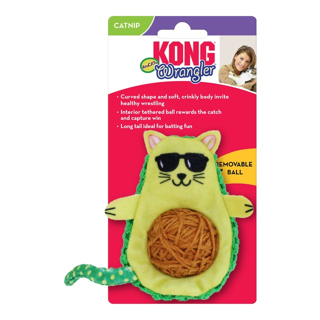 Imagen 0 de Juguete Wrangler Avocato para gatos Kong