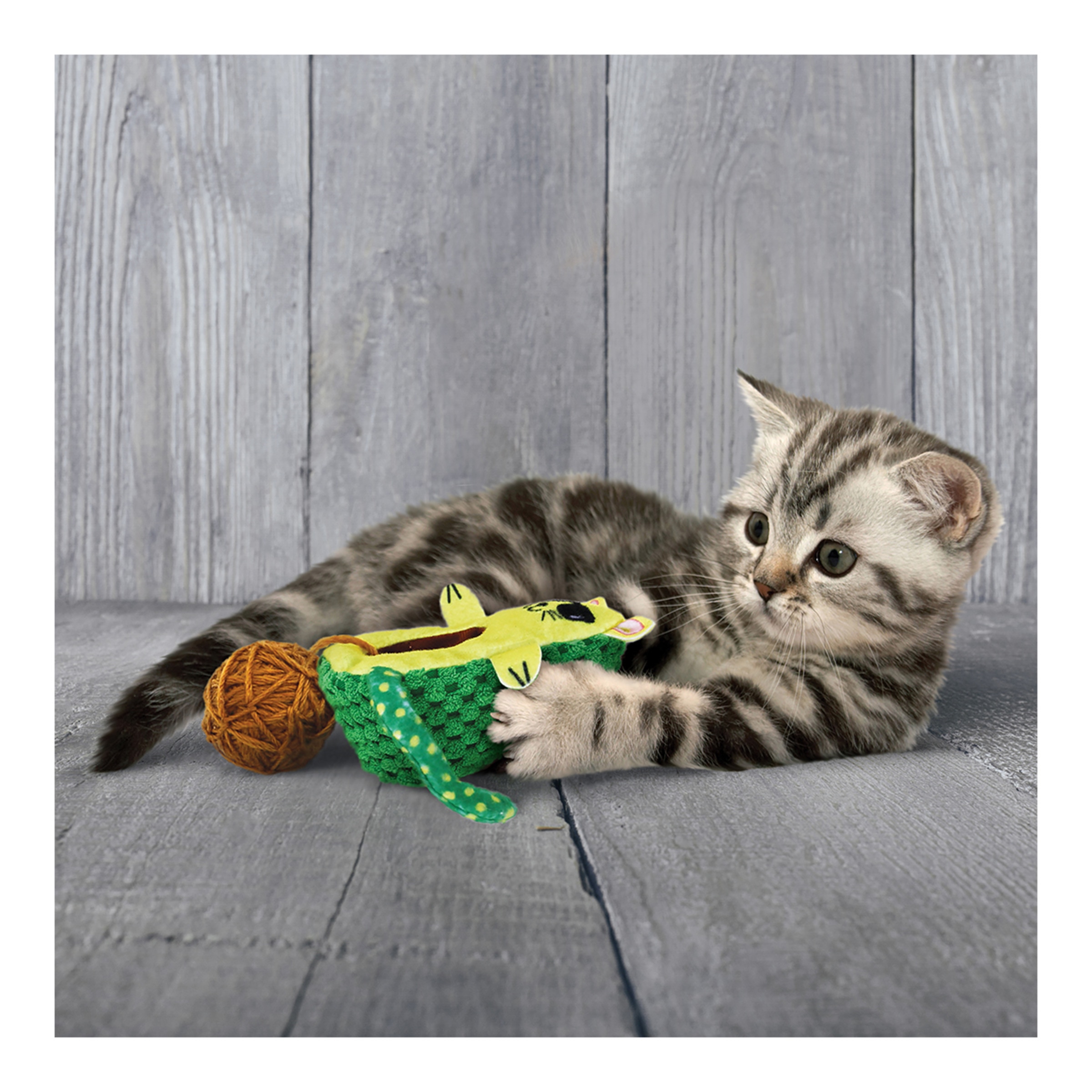 Juguete Wrangler Avocato para gatos Kong 2
