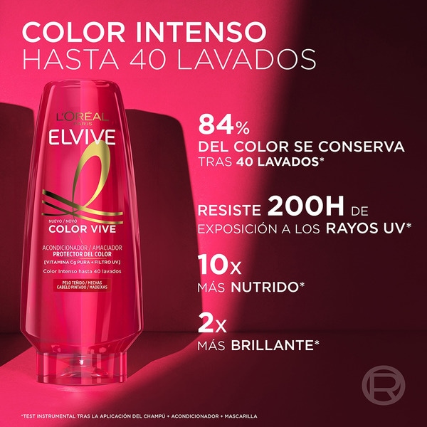 Farbschutz-Weichspüler Color Vive Elixier für gefärbtes Haar oder Strähnen Flacon 300 ml