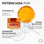 Revitalift crema alisadora de poros con vitamina C + ácido salicílico jar 50 ml ilumina y reduce líneas de expresión